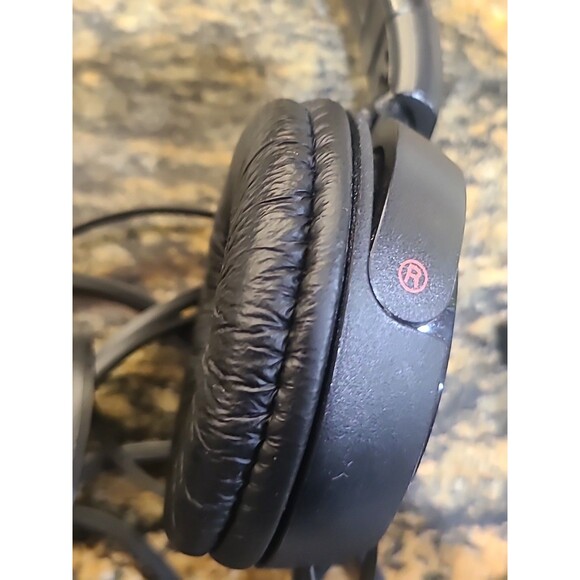 Sony Headphones Konan Minato-ku 1-7-1 Over Ear Black Tested Works Ships From US - Picture 5 of 9